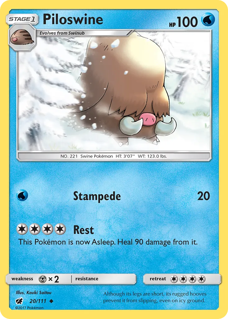 Piloswine card image
