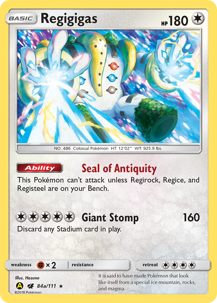 Regigigas card image