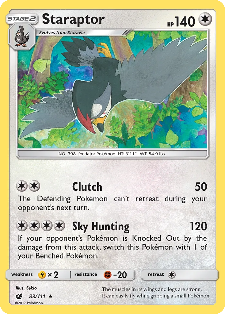 Staraptor card image