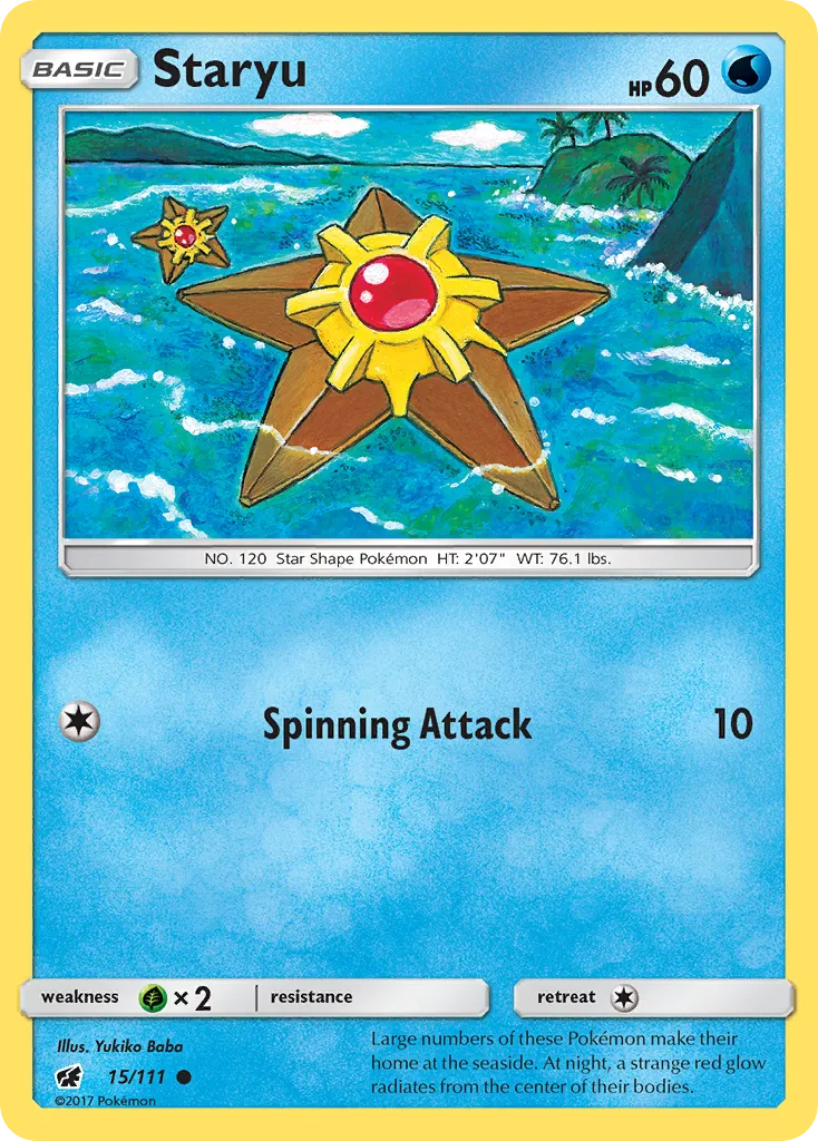Staryu card image