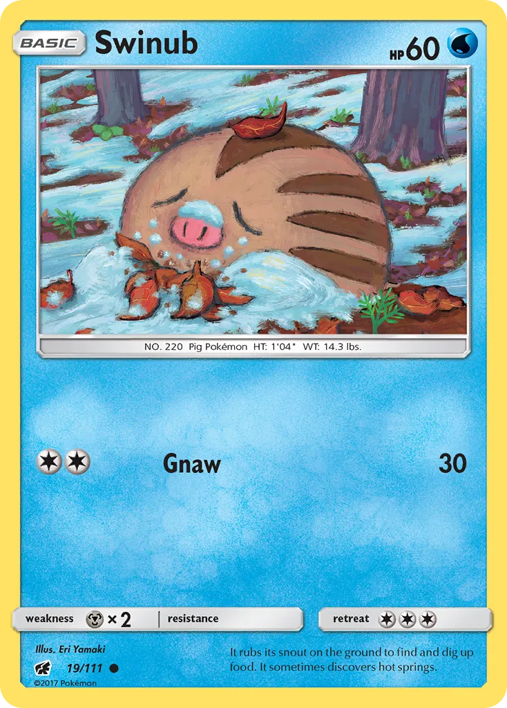 Swinub card image