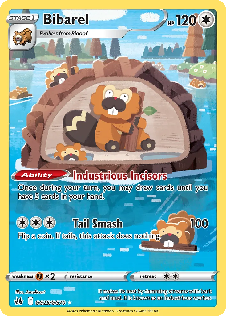 Bibarel card image