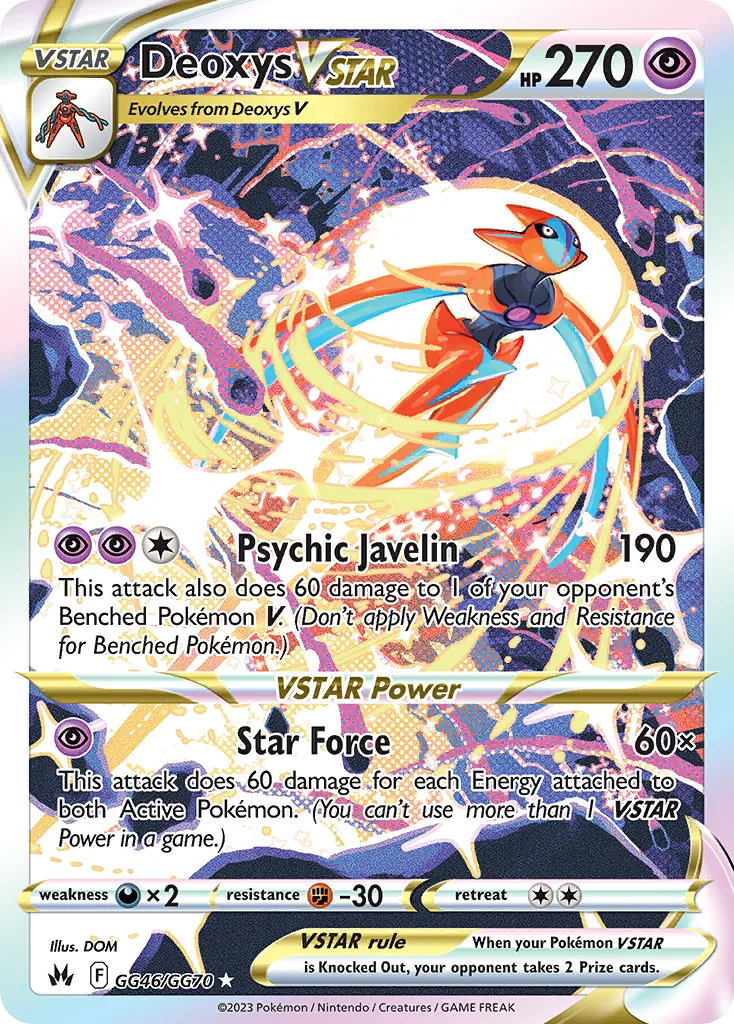 Deoxys VSTAR card image