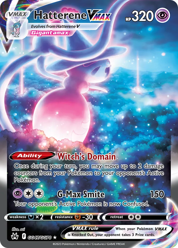 Hatterene VMAX card image