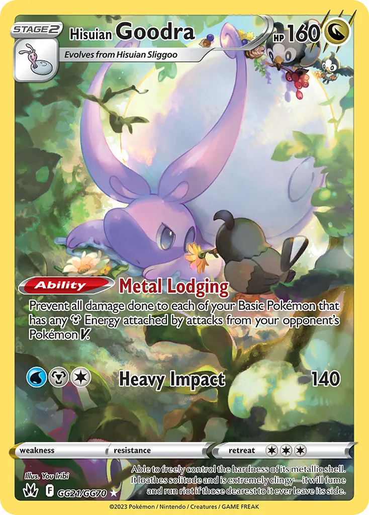 Hisuian Goodra card image