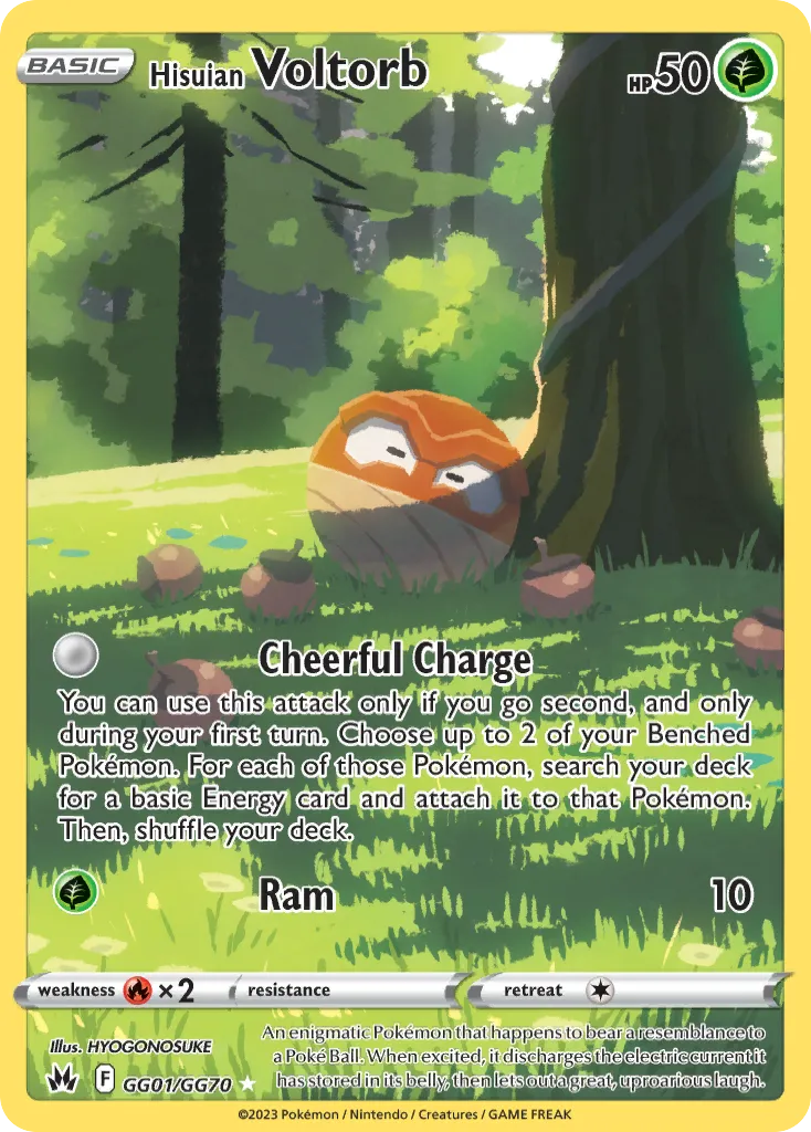 Hisuian Voltorb card image