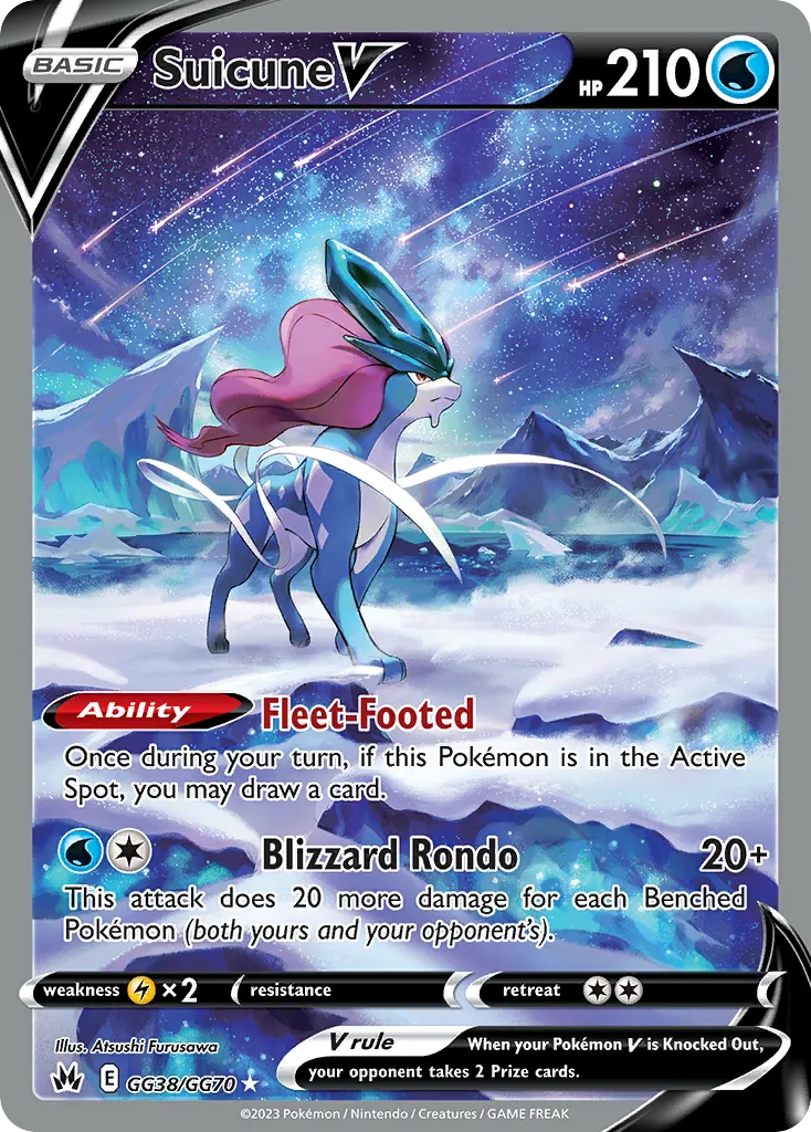 Suicune V card image