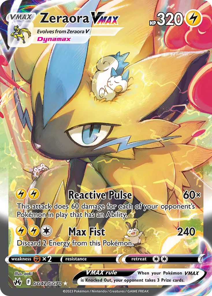 Zeraora VMAX card image