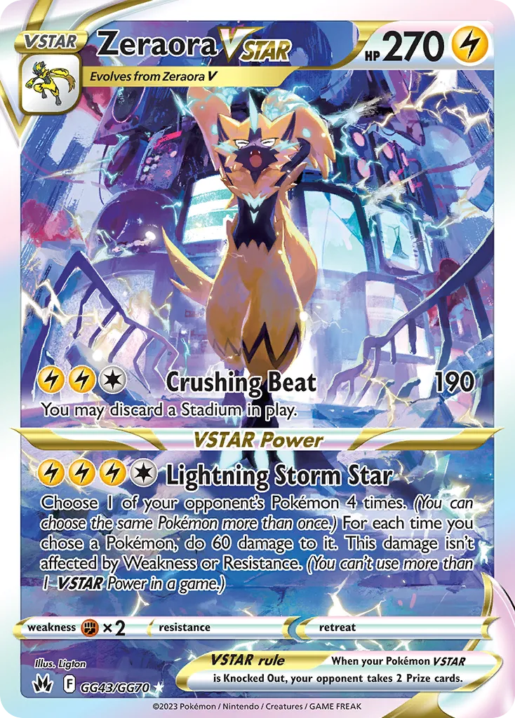 Zeraora VSTAR card image