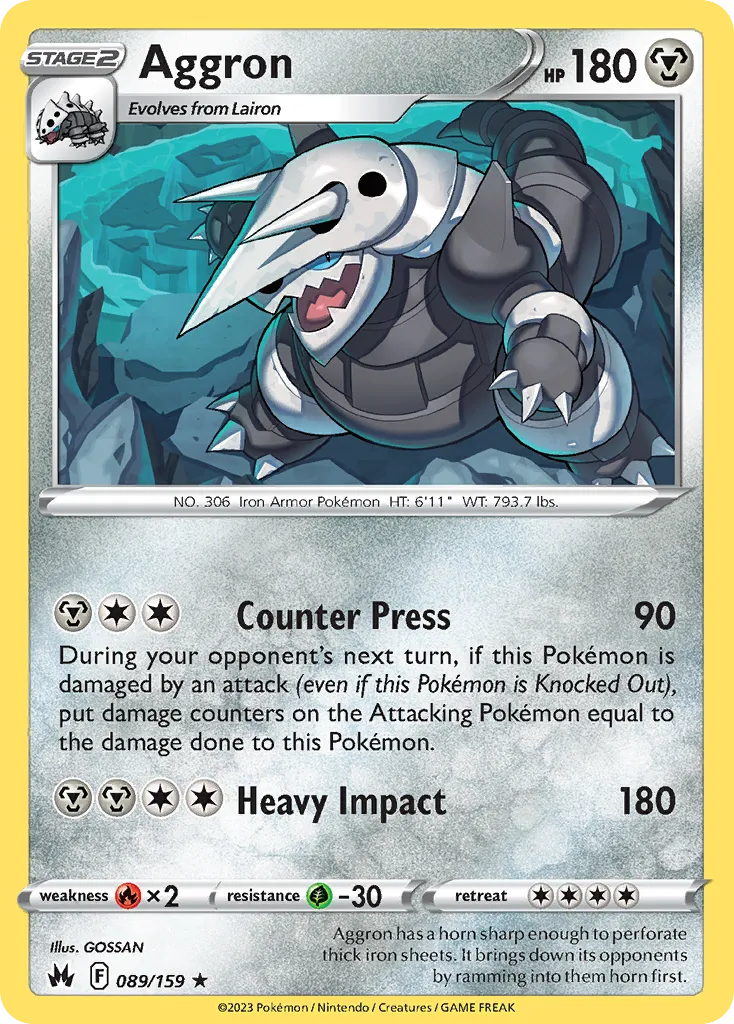 Aggron card image