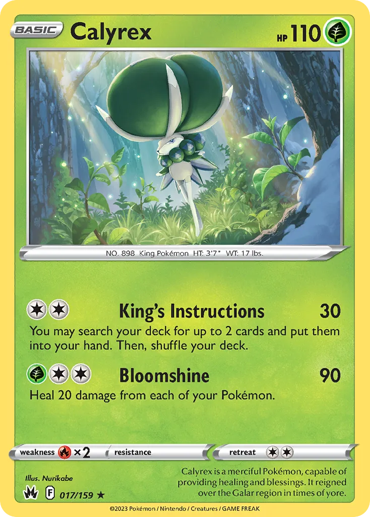Calyrex card image