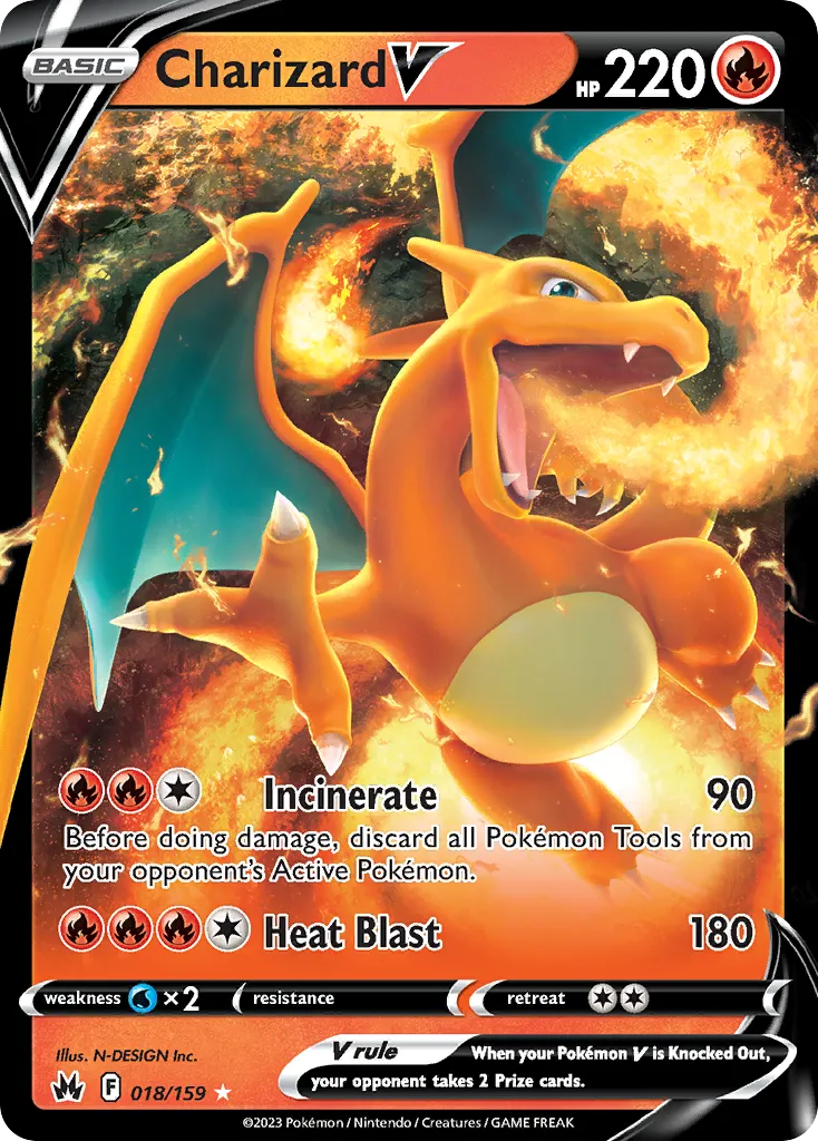 Charizard V card image