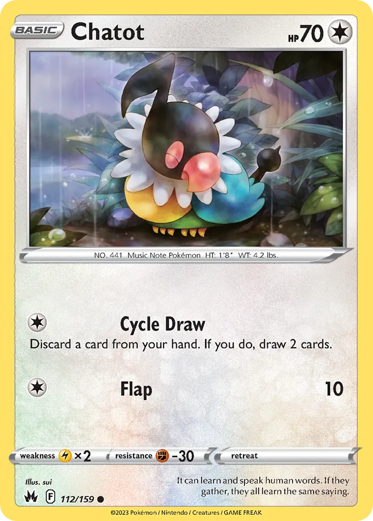 Chatot card image