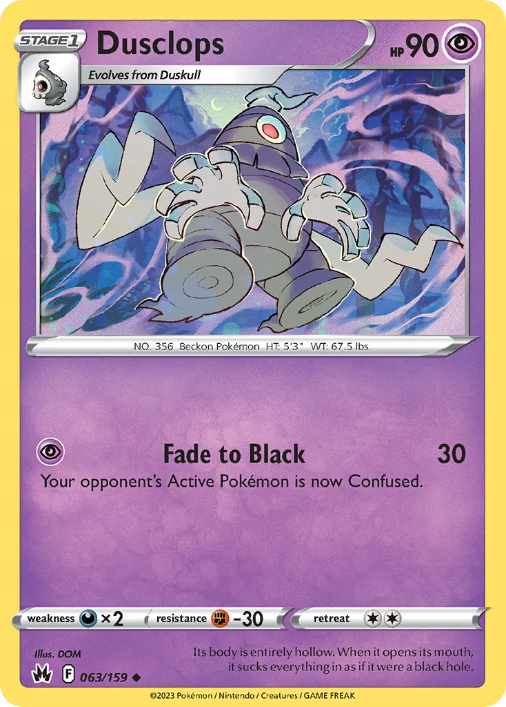 Dusclops card image