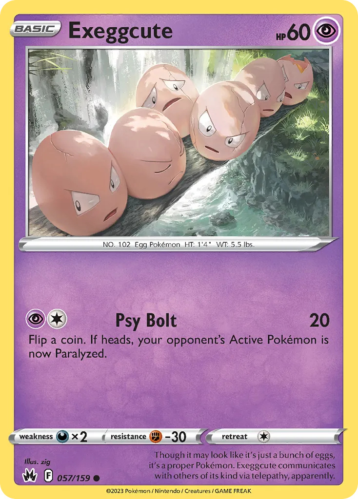 Exeggcute card image