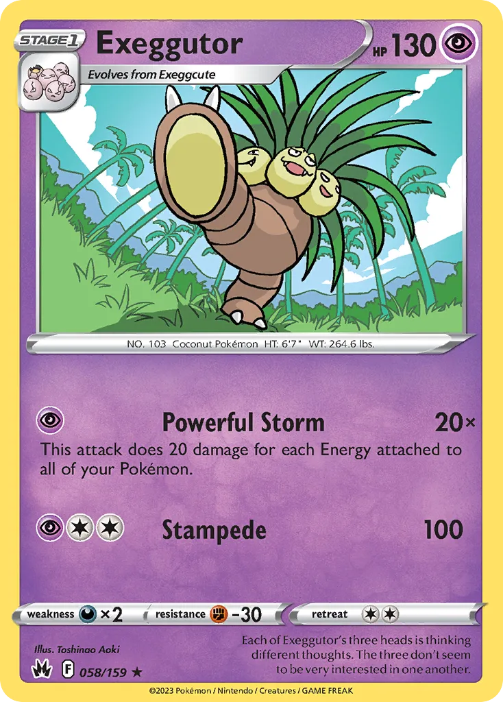 Exeggutor card image