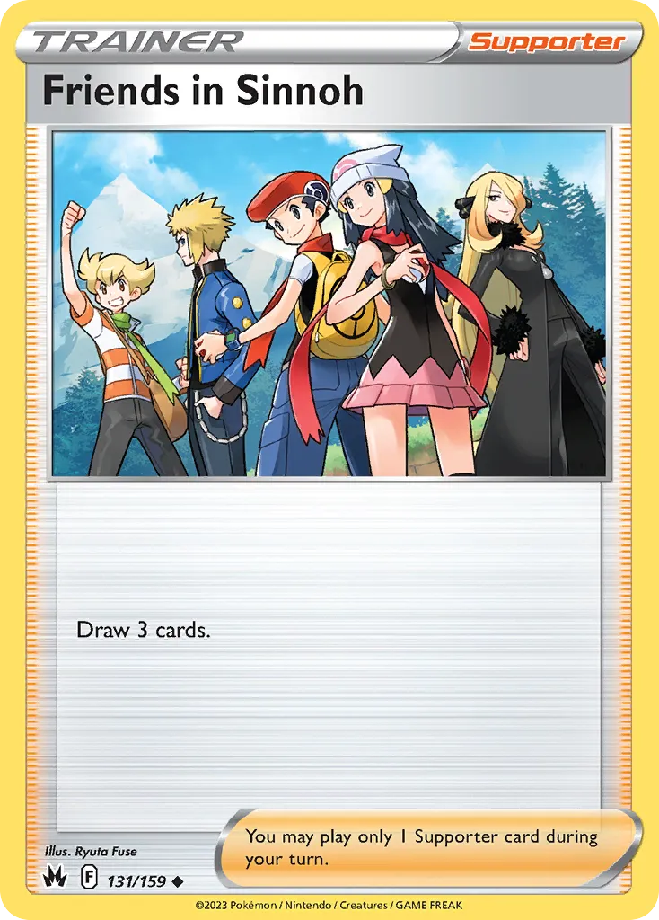 Friends in Sinnoh card image