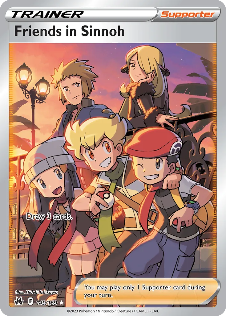 Friends in Sinnoh #149 card image