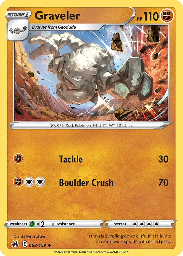 Graveler card image