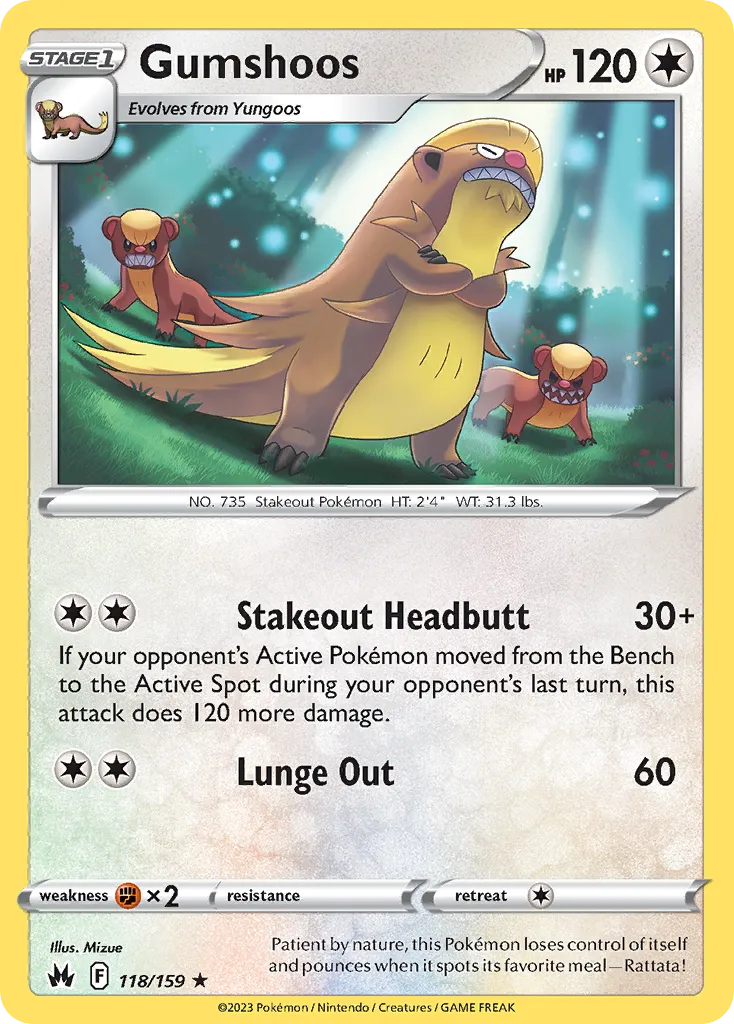 Gumshoos card image