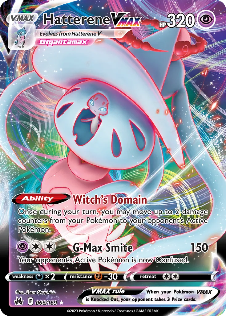 Hatterene VMAX card image