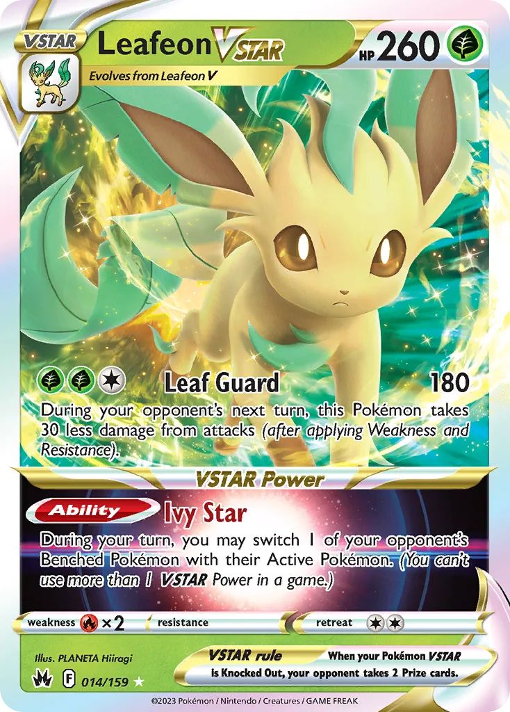 Leafeon VSTAR card image