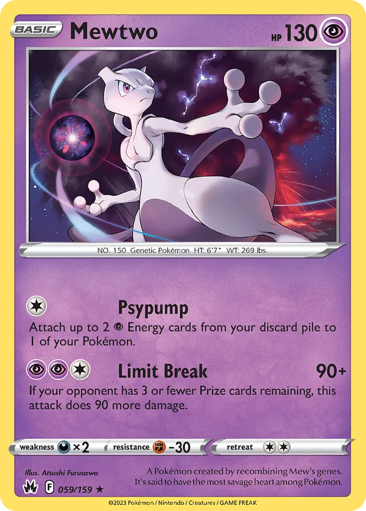 Mewtwo card image