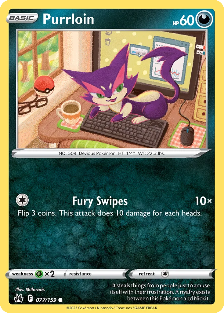 Purrloin card image