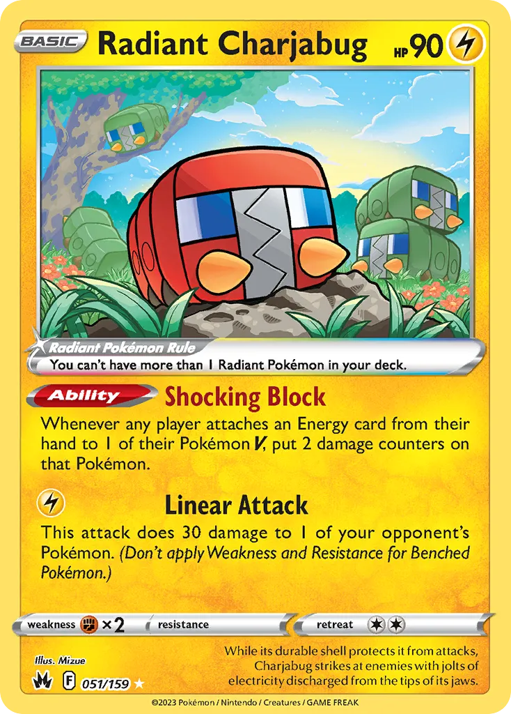 Radiant Charjabug card image