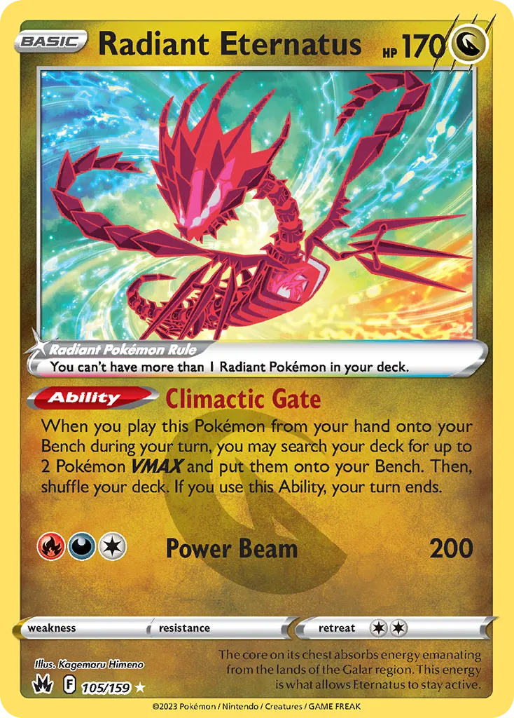 Radiant Eternatus card image