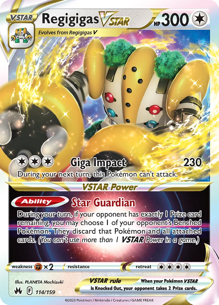 Regigigas VSTAR card image