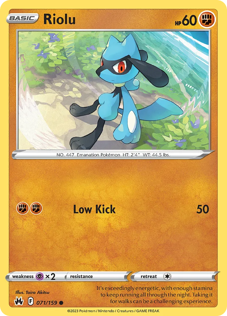 Riolu card image