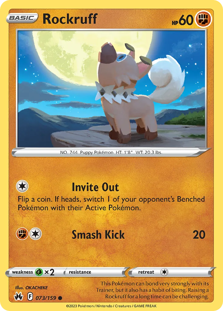 Rockruff card image