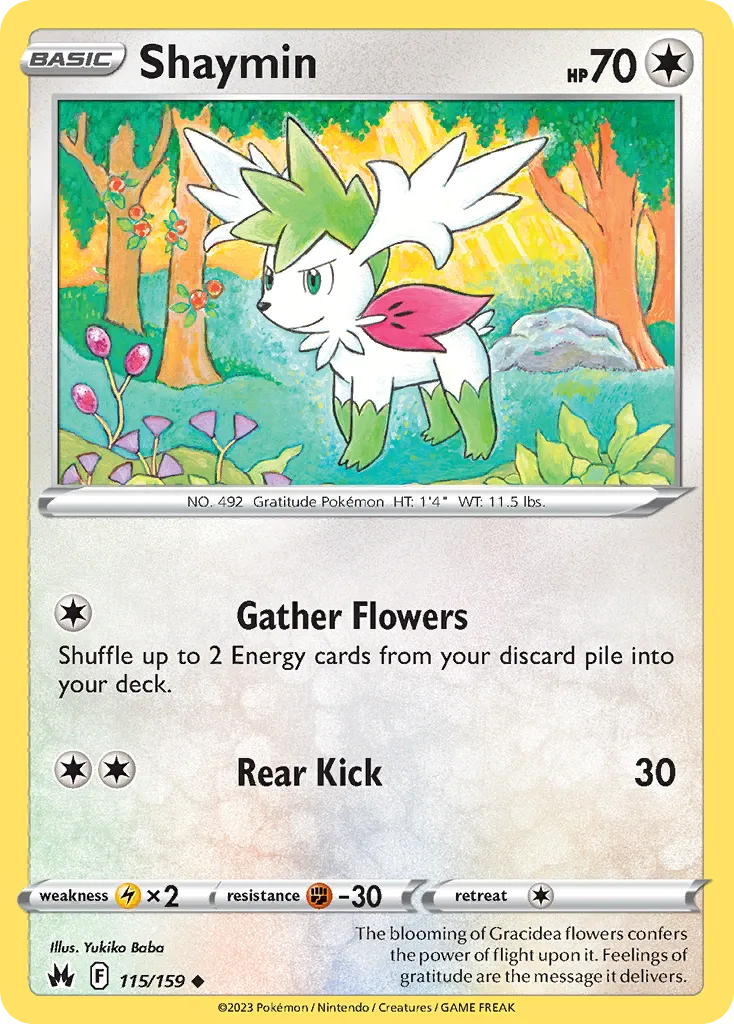 Shaymin card image