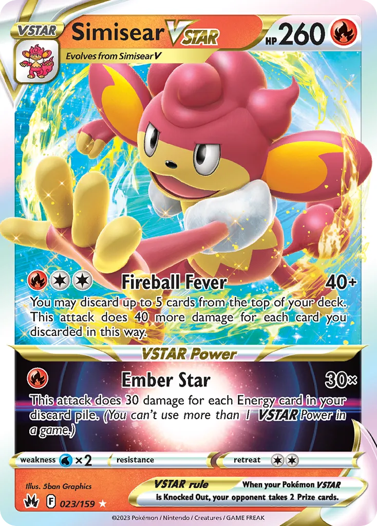 Simisear VSTAR card image
