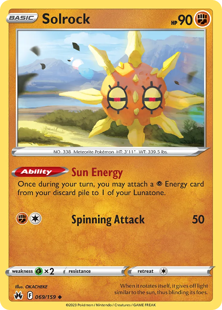 Solrock card image