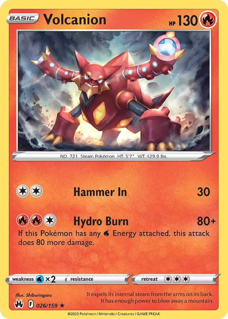 Volcanion card image