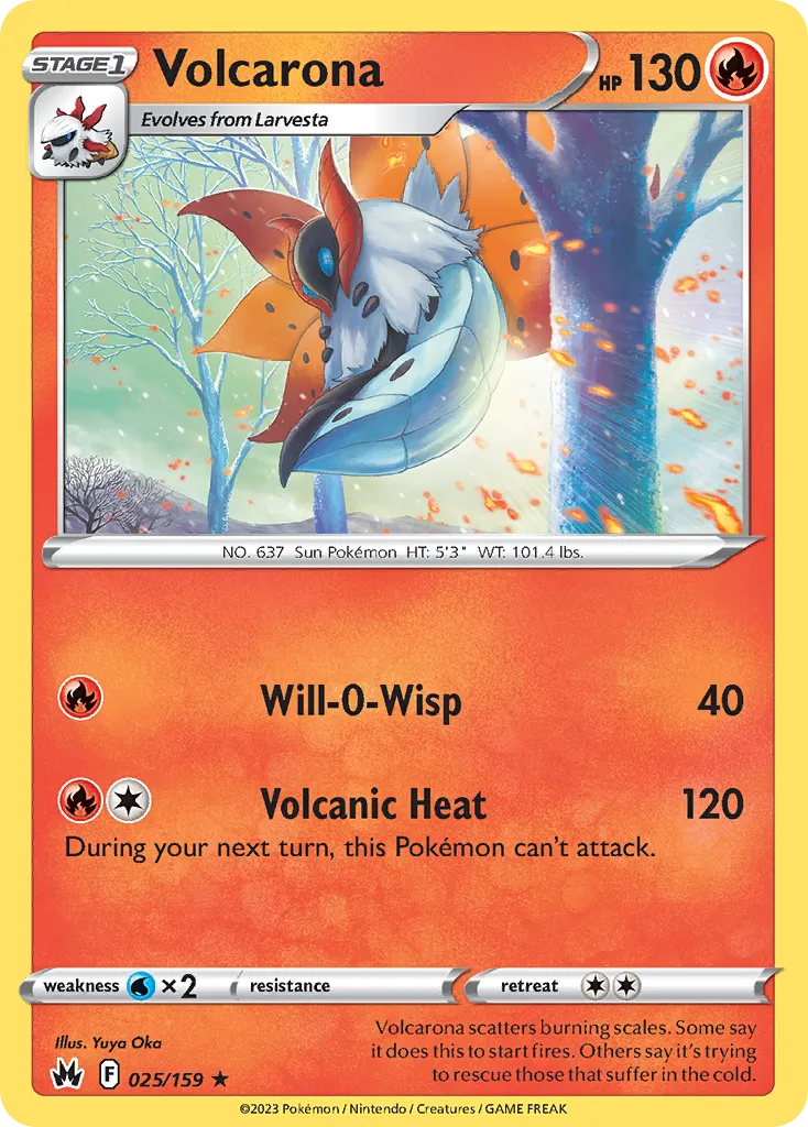 Volcarona card image