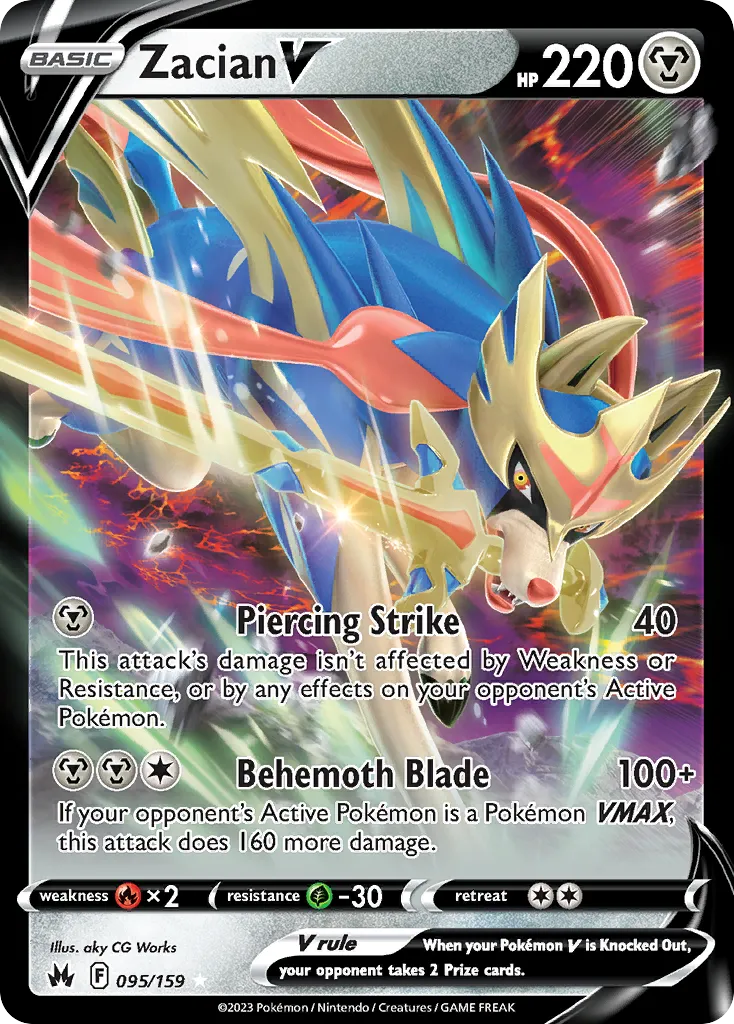 Zacian V card image