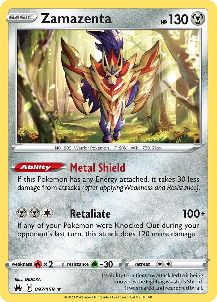 Zamazenta card image