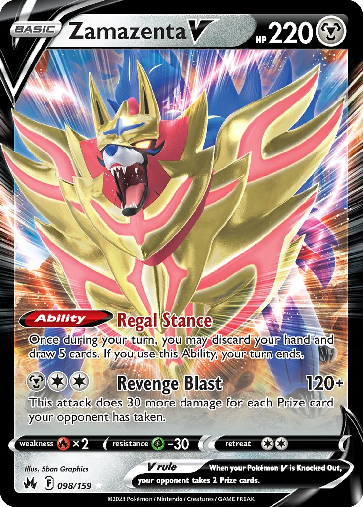 Zamazenta V card image