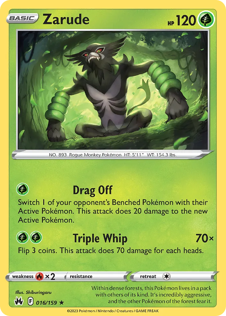 Zarude card image