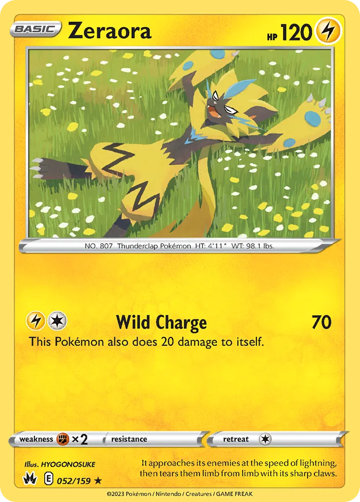 Zeraora card image