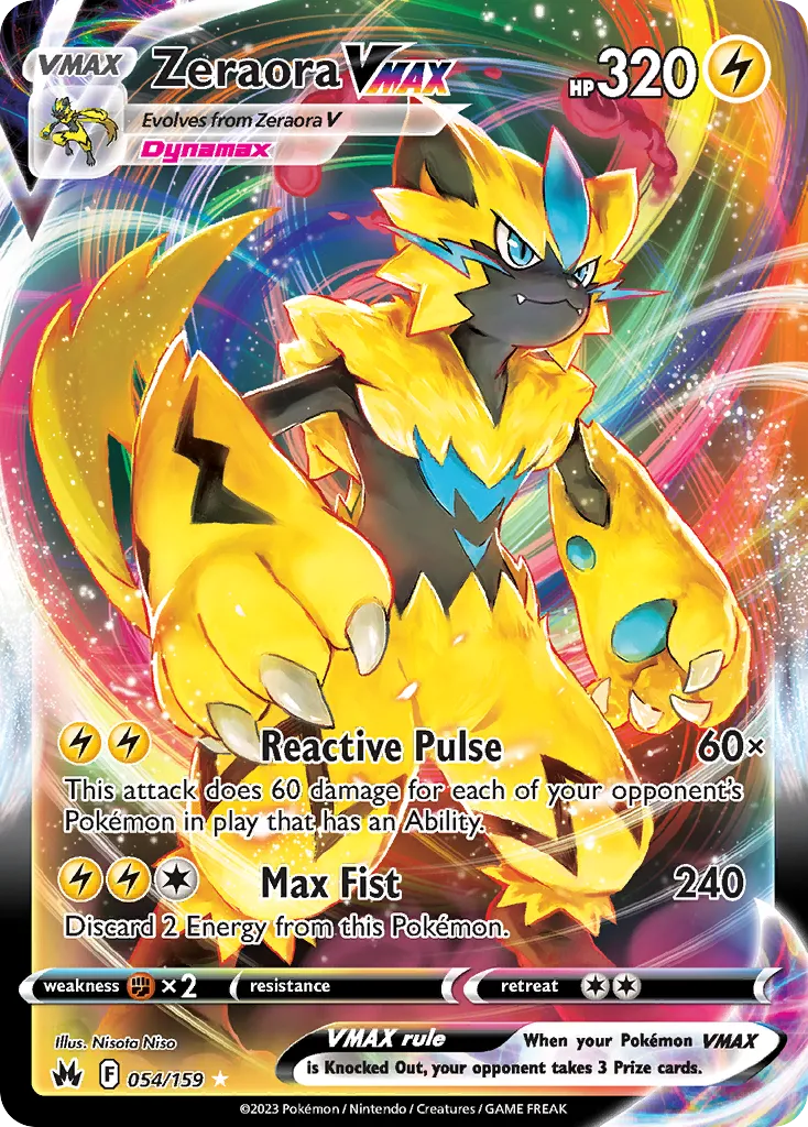 Zeraora VMAX card image