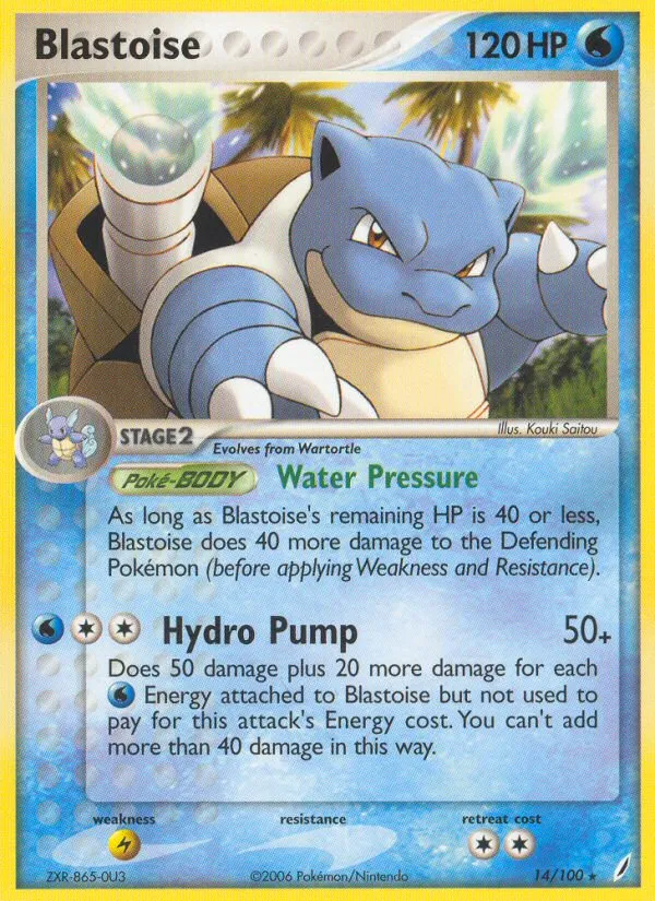 Blastoise card image