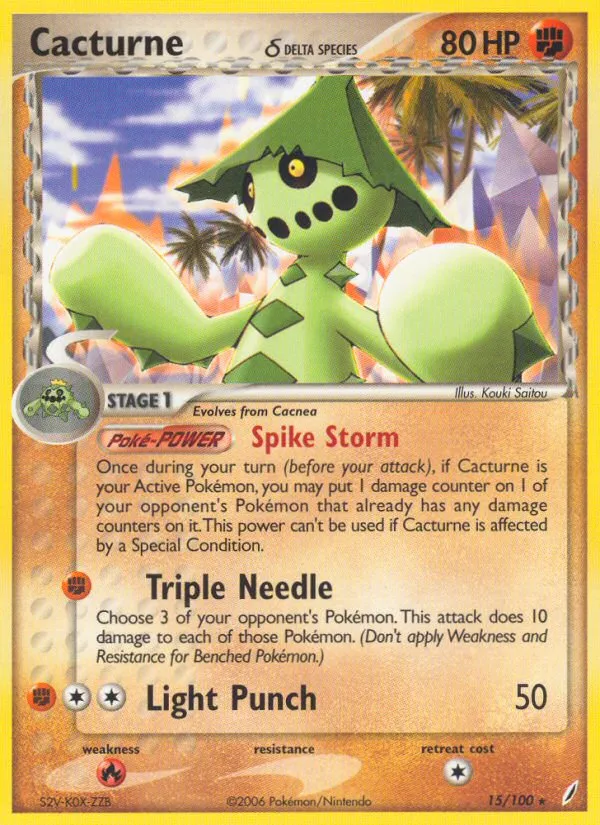 Cacturne (Delta Species) card image