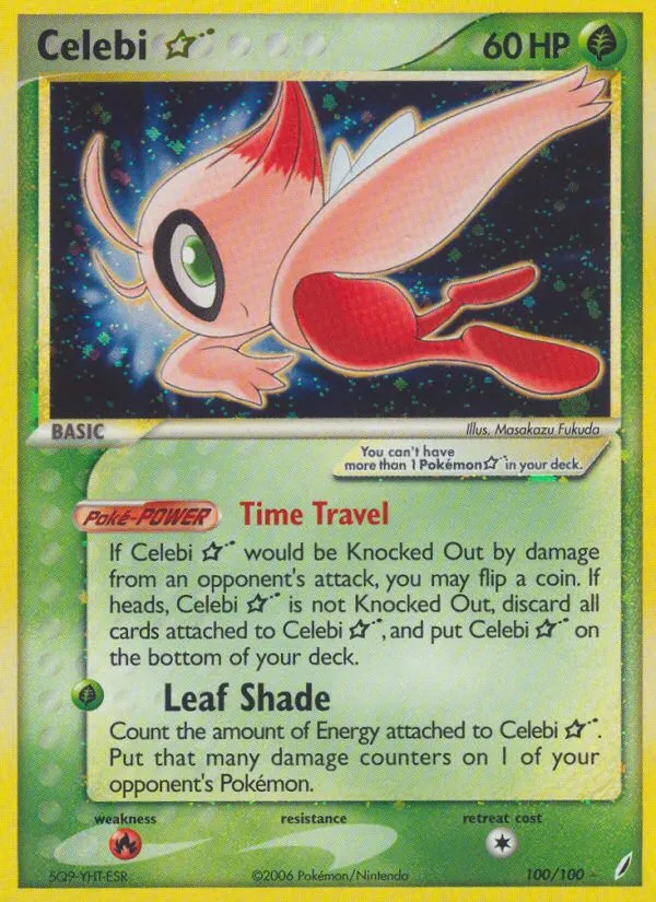 Celebi Star #100 card image