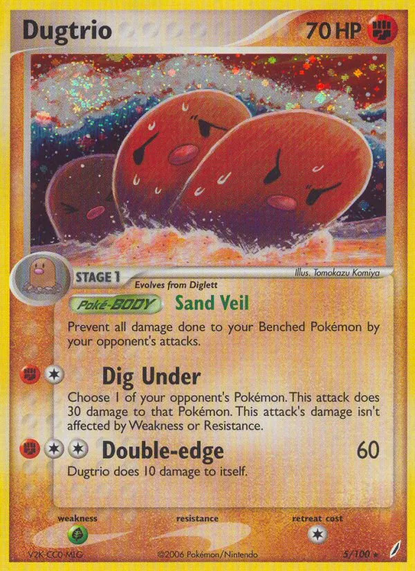 Dugtrio card image