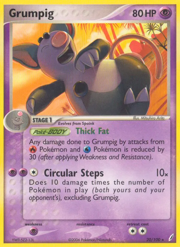 Grumpig card image