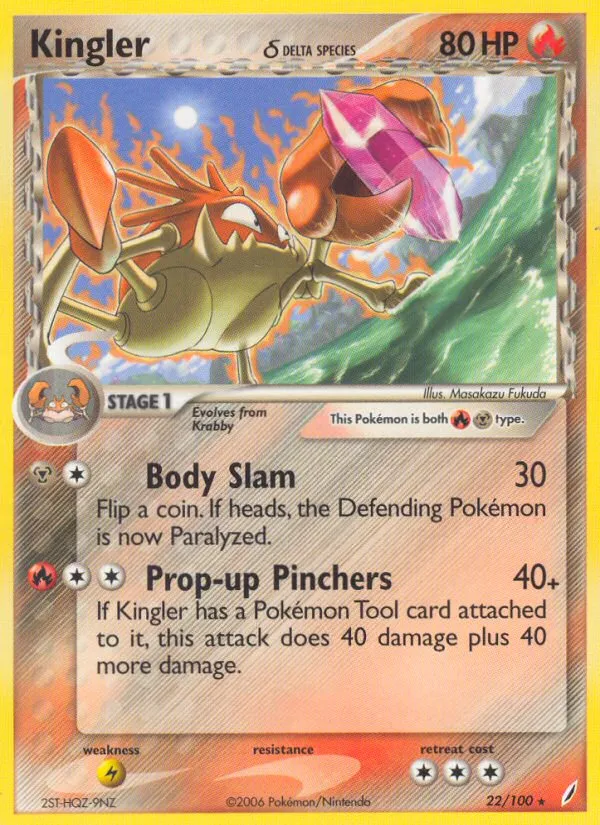 Kingler (Delta Species) card image